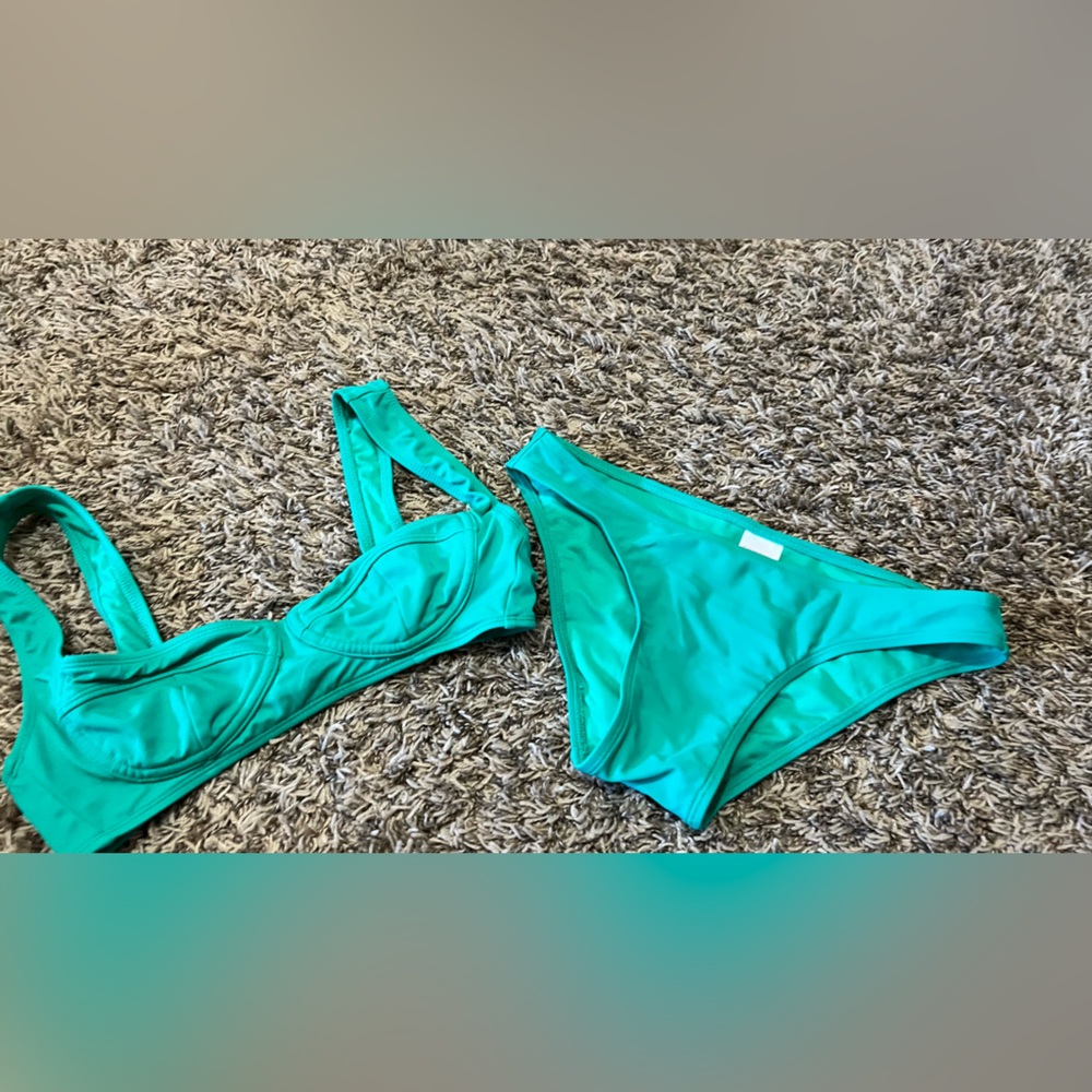 Xhilaration Aqua Bikini Set